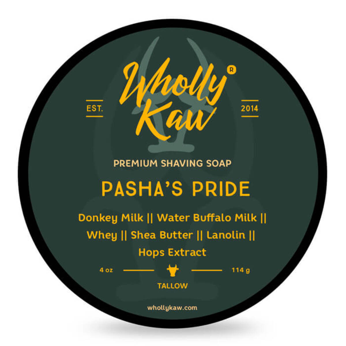 Wholly Kaw Pasha’s Pride mydło do golenia 114 g